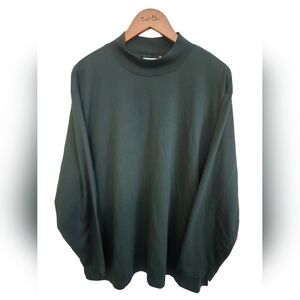 Carolina Colours Long Sleeve Mock Neck Tshirt
